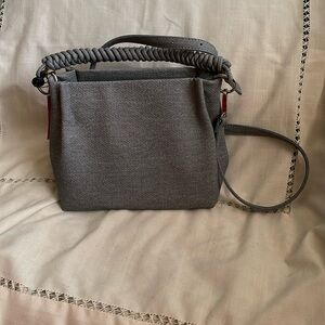 Like Dreams Vegan Blue Denim Satchel/Crossbody Adjustable Strap NEW